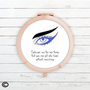 Funny Motivational Compact Mirrors